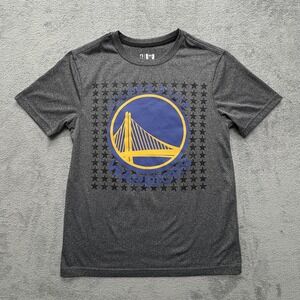 Golden State Warriors Shirt Mens Small Gray‎ NBA Basketball Klay Thompson 11 Tee